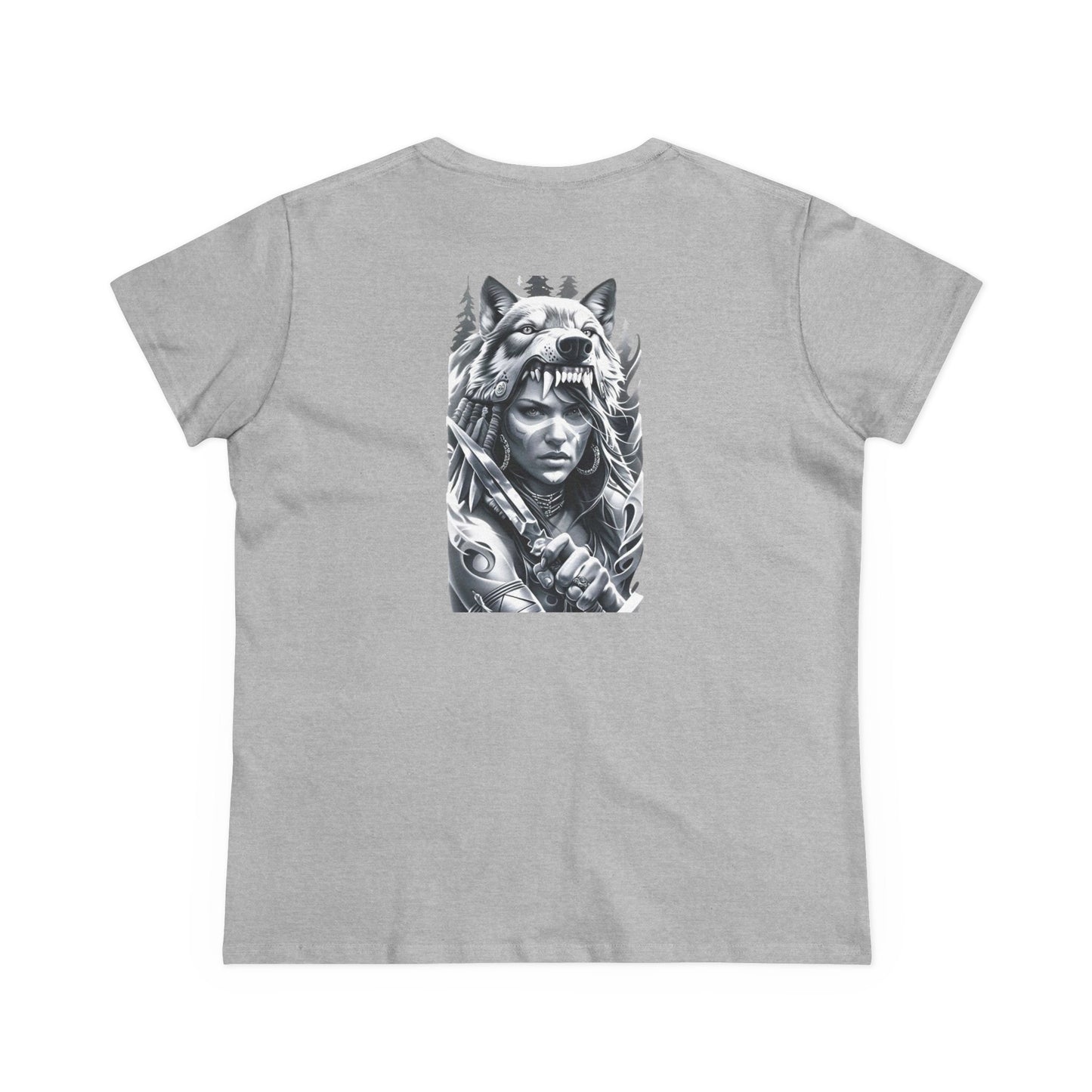 Warrior Princes, Women's Mid-weight Cotton Tee - Original Prints Co