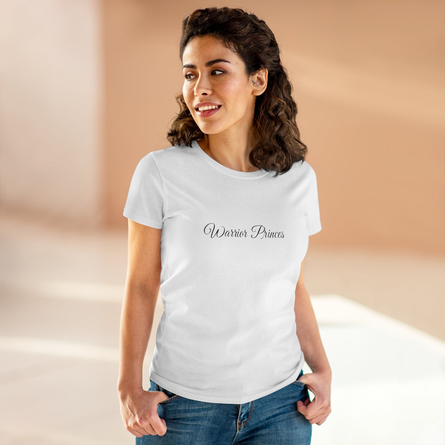 Warrior Princes, Women's Mid-weight Cotton Tee - Original Prints Co