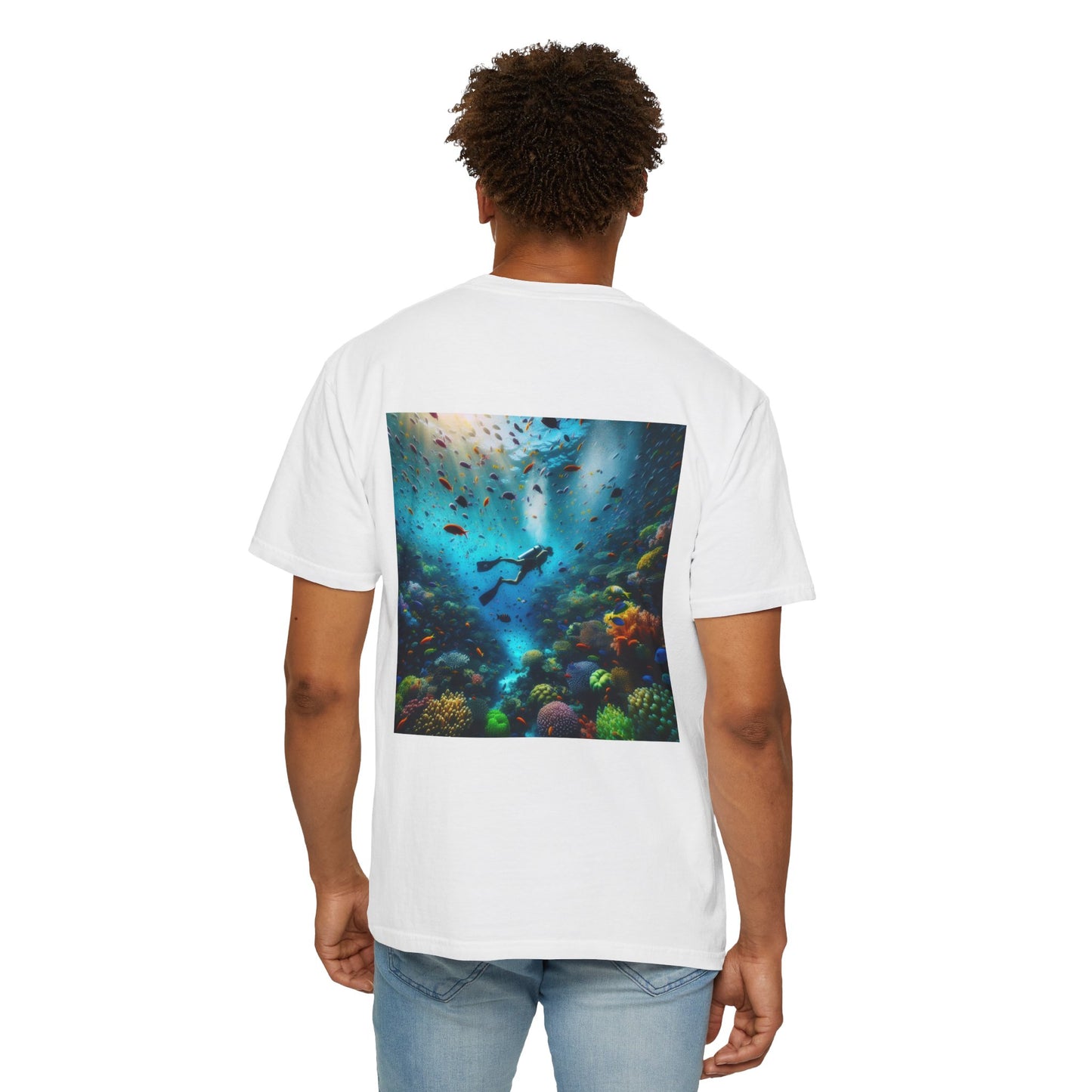 Scuba, with Print, Unisex T-shirt