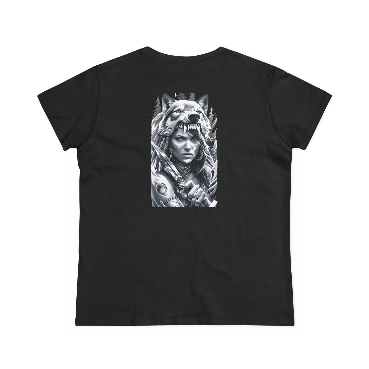 Warrior Princes, Women's Mid-weight Cotton Tee - Original Prints Co