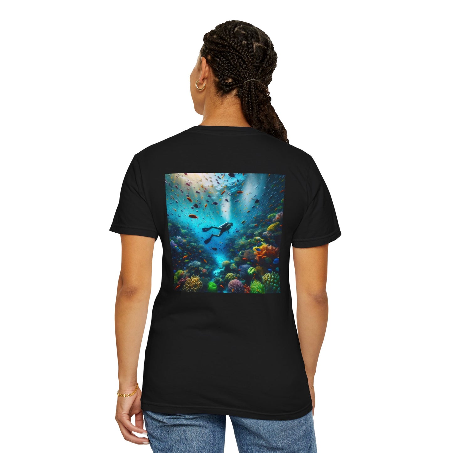 Scuba, with Print, Unisex T-shirt
