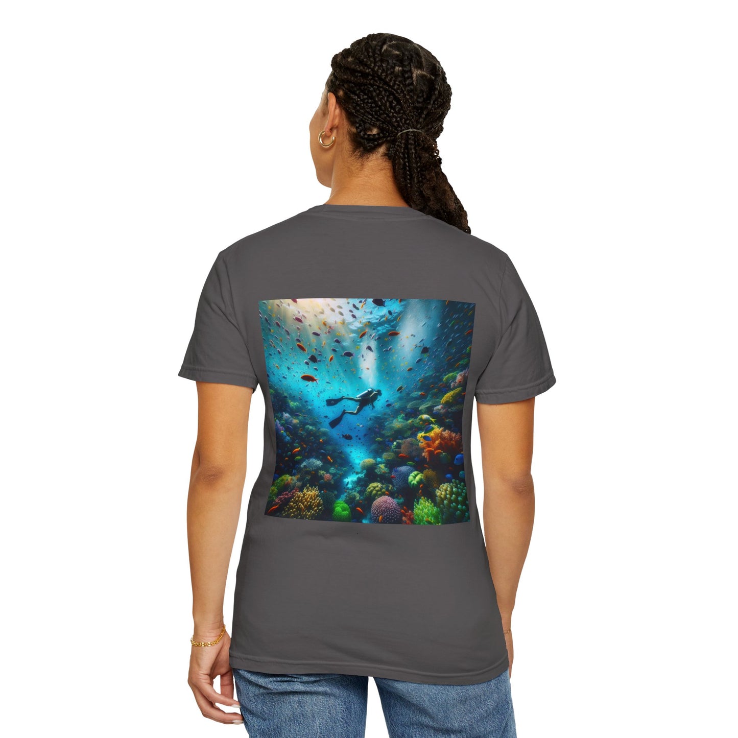 Scuba, with Print, Unisex T-shirt