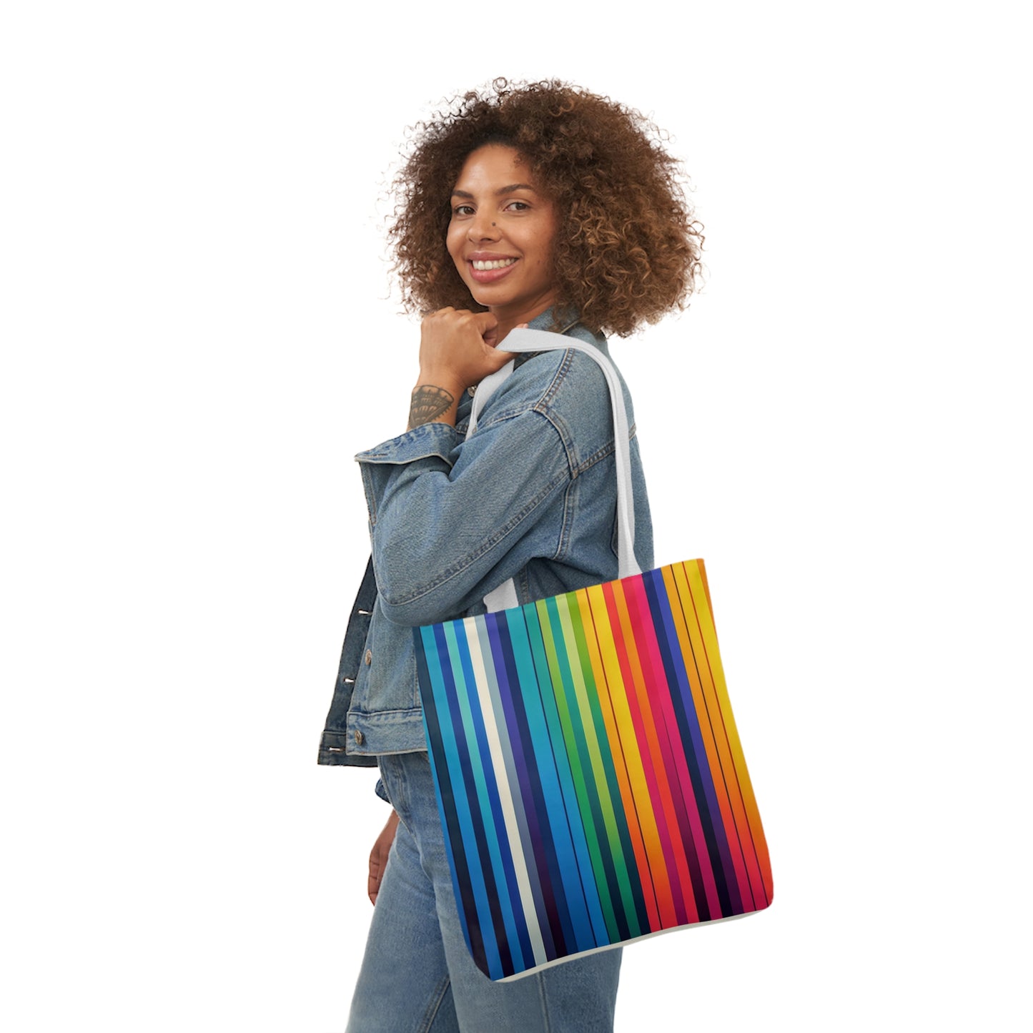 Stripes, Canvas Tote Bag - Original Prints Co