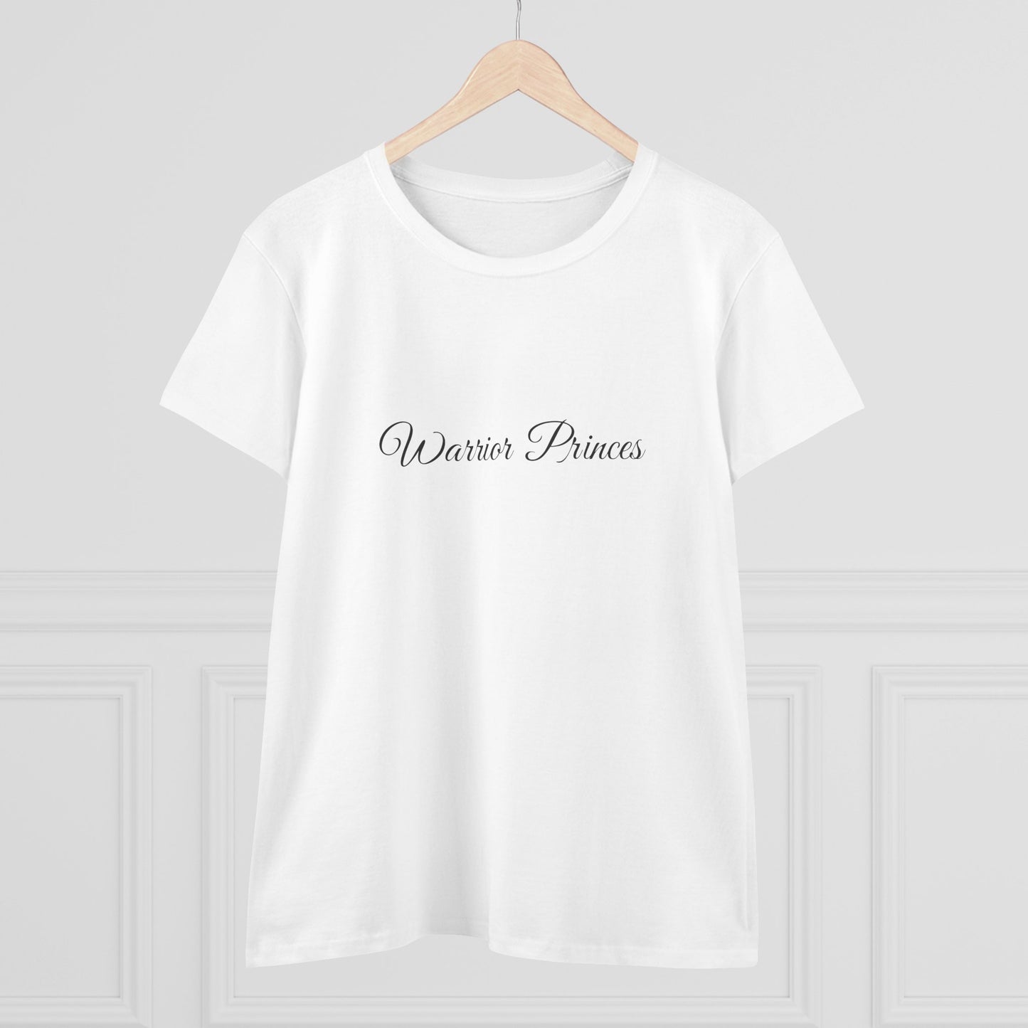 Warrior Princes, Women's Mid-weight Cotton Tee - Original Prints Co