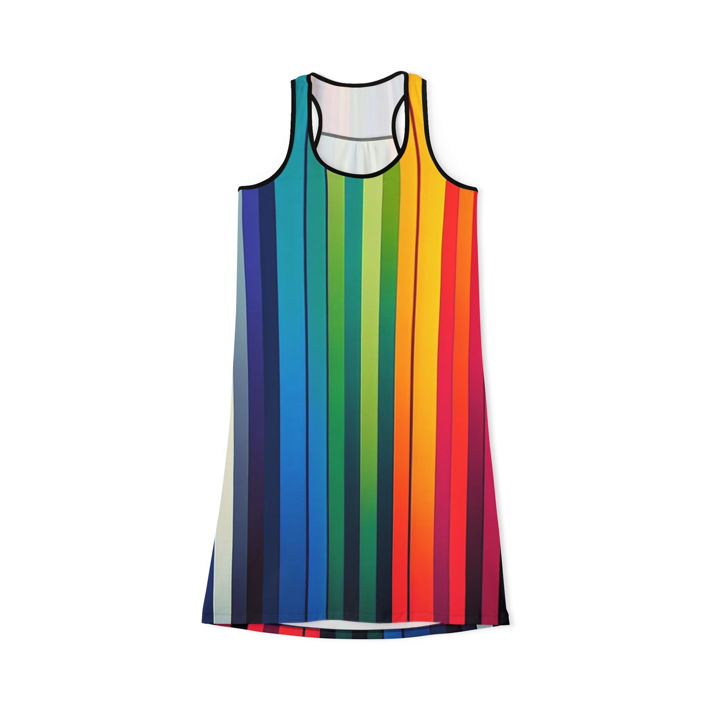 Women's Racerback Dress, Stripes - Original Prints Co