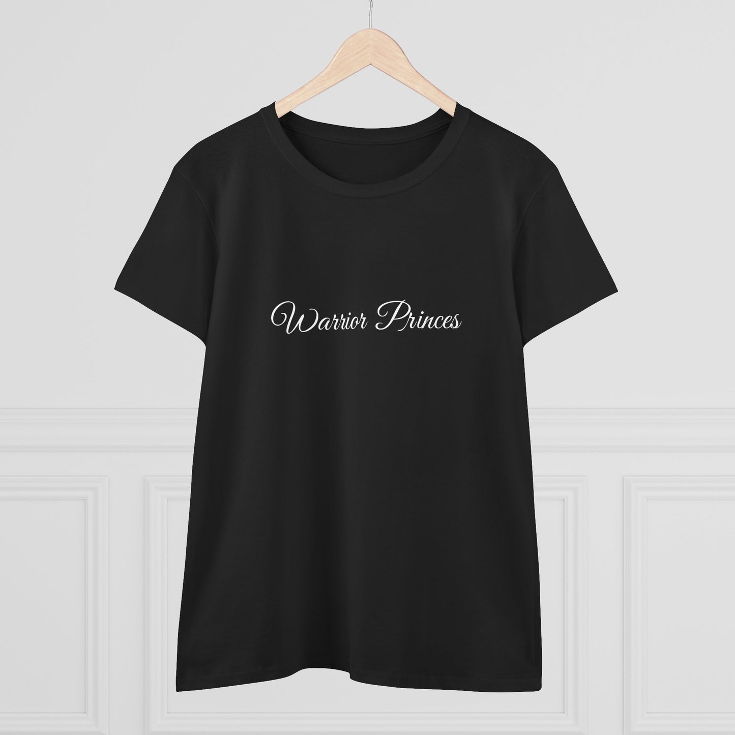 Warrior Princes, Women's Mid-weight Cotton Tee - Original Prints Co