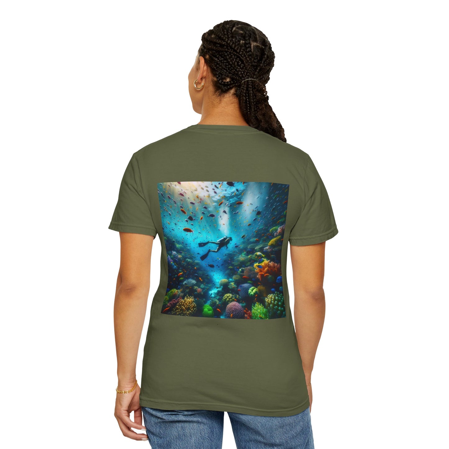 Scuba, with Print, Unisex T-shirt