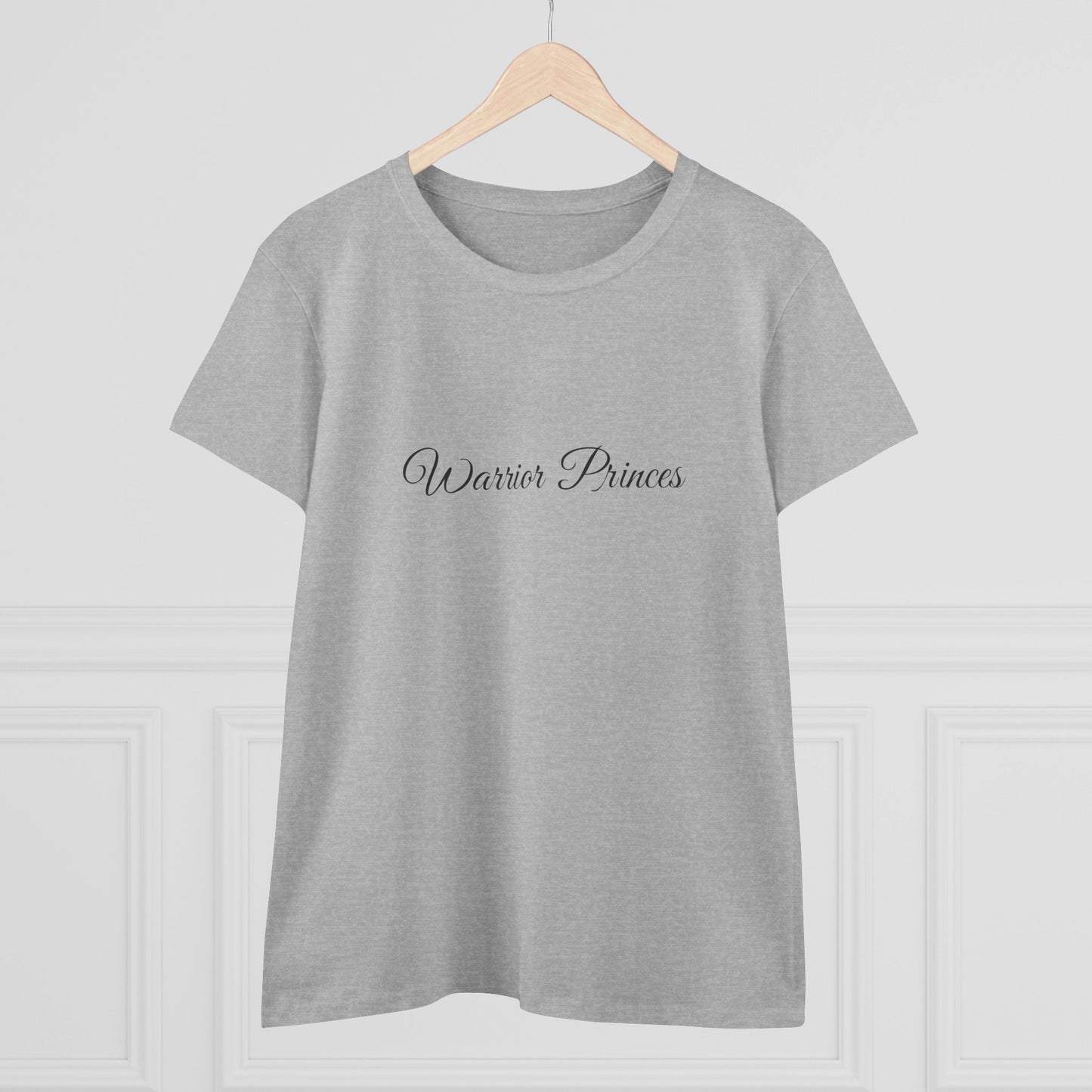 Warrior Princes, Women's Mid-weight Cotton Tee - Original Prints Co