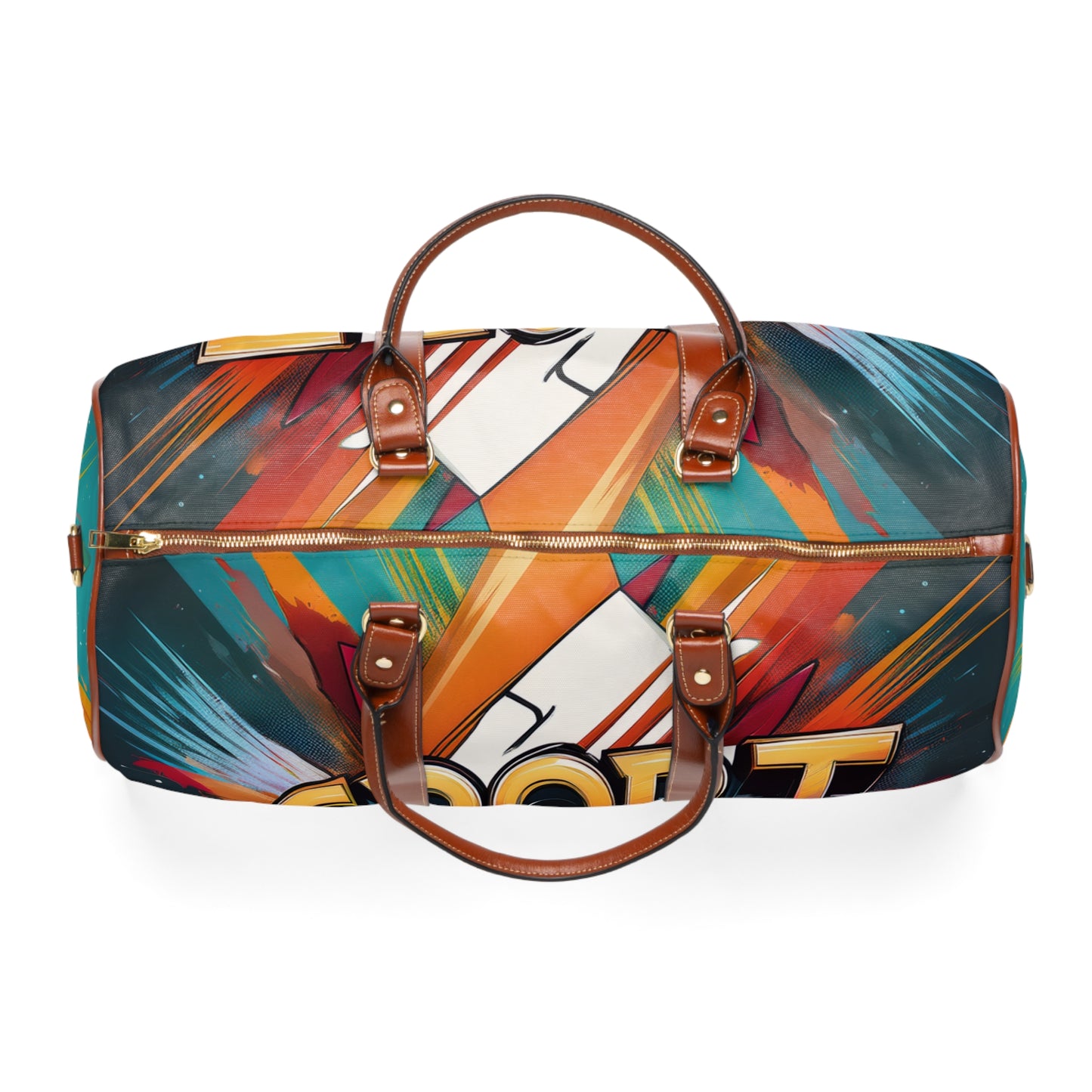 Sporty Waterproof Travel Bag for Adventurers, Gym Goers, Sport Days.