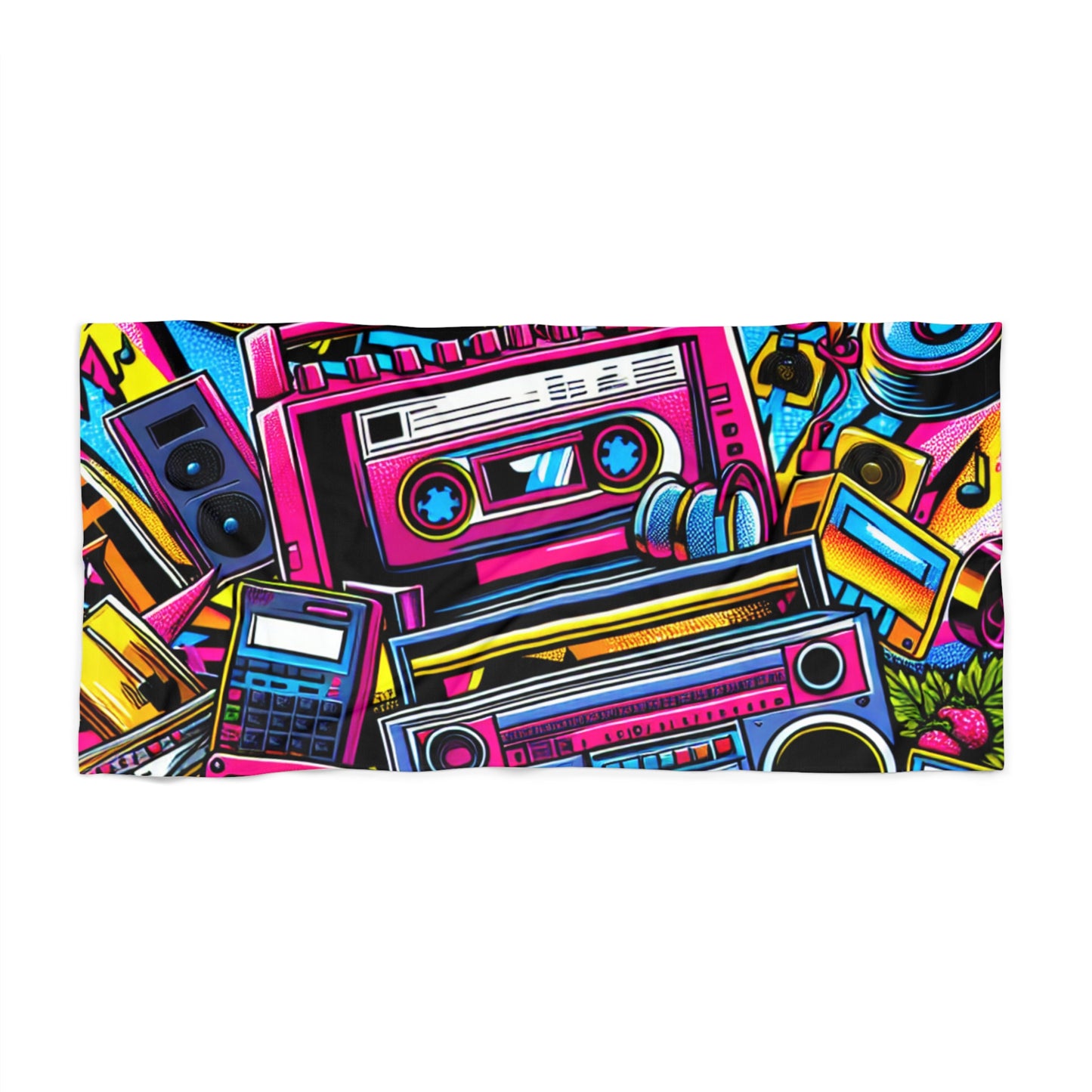 Retro, Beach Towel - Original Prints Co