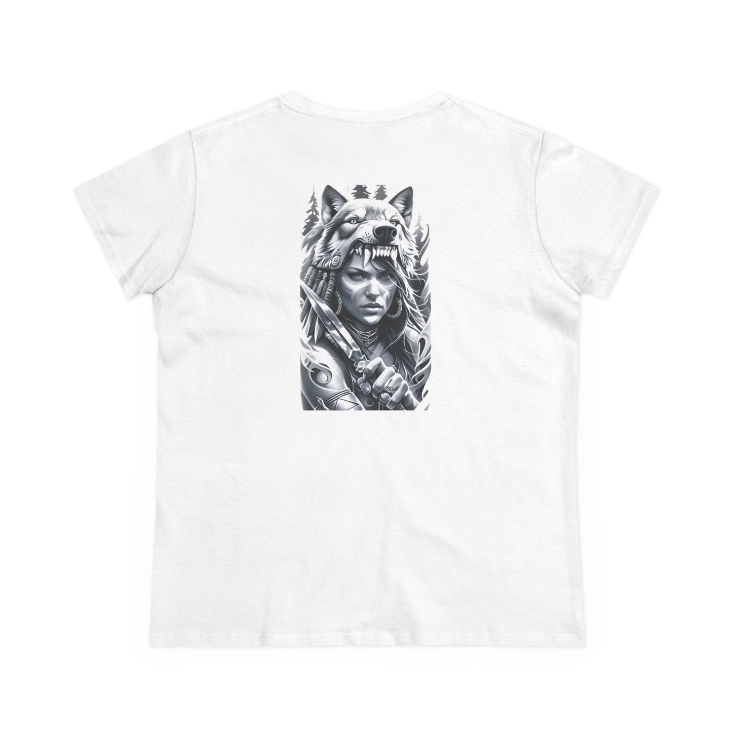 Warrior Princes, Women's Mid-weight Cotton Tee - Original Prints Co