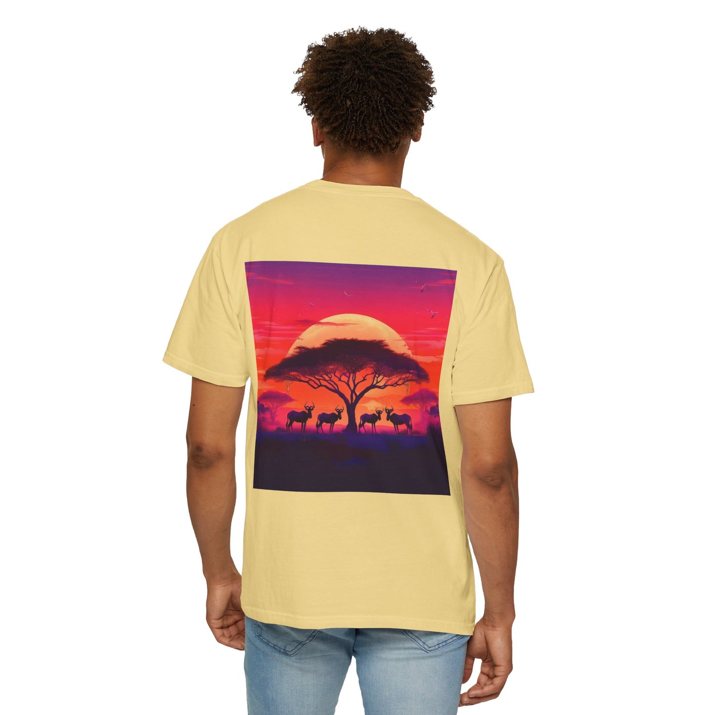 Safari Sunset, Unisex T-shirt