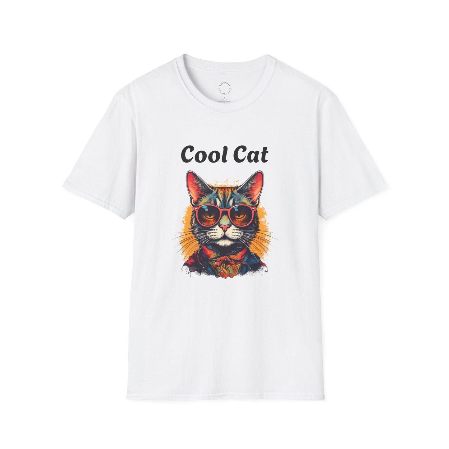 Cool Cat Unisex Softstyle T-Shirt