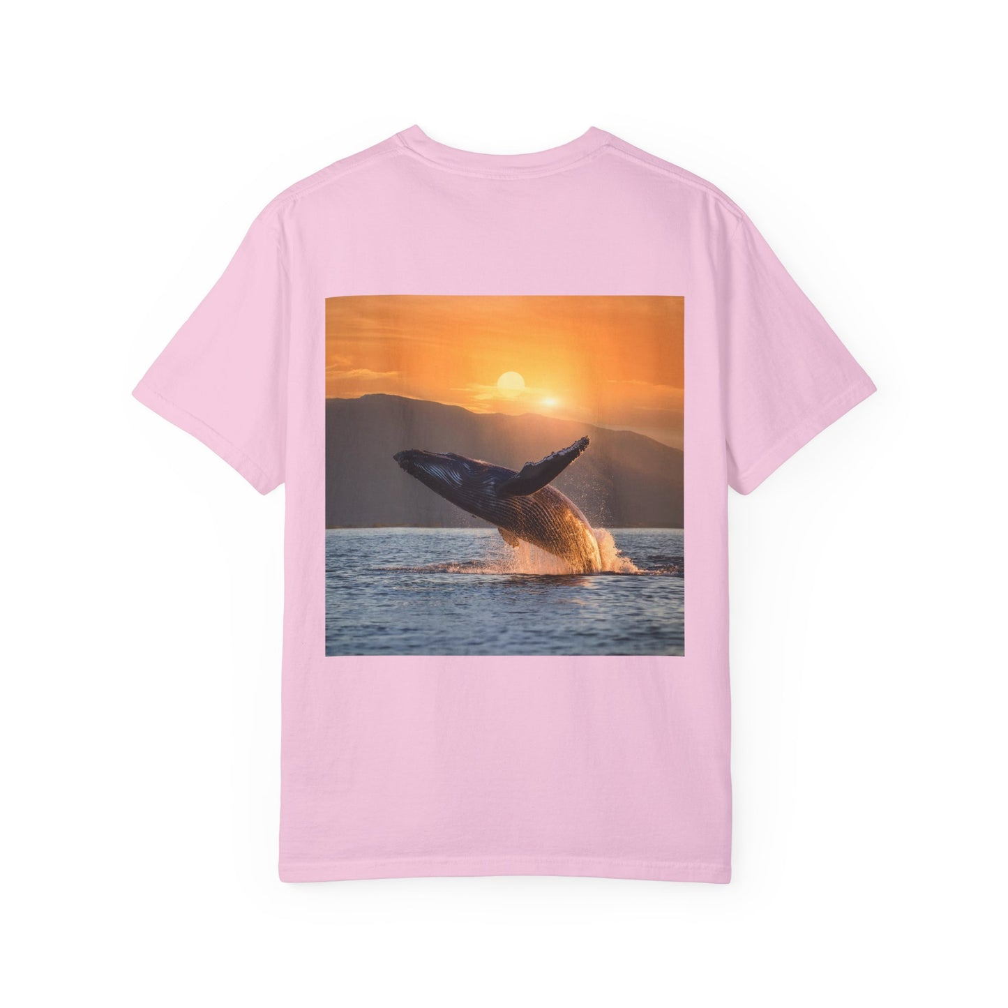 Lovin Life, Whale Print, Unisex T-shirt - Original Prints Co