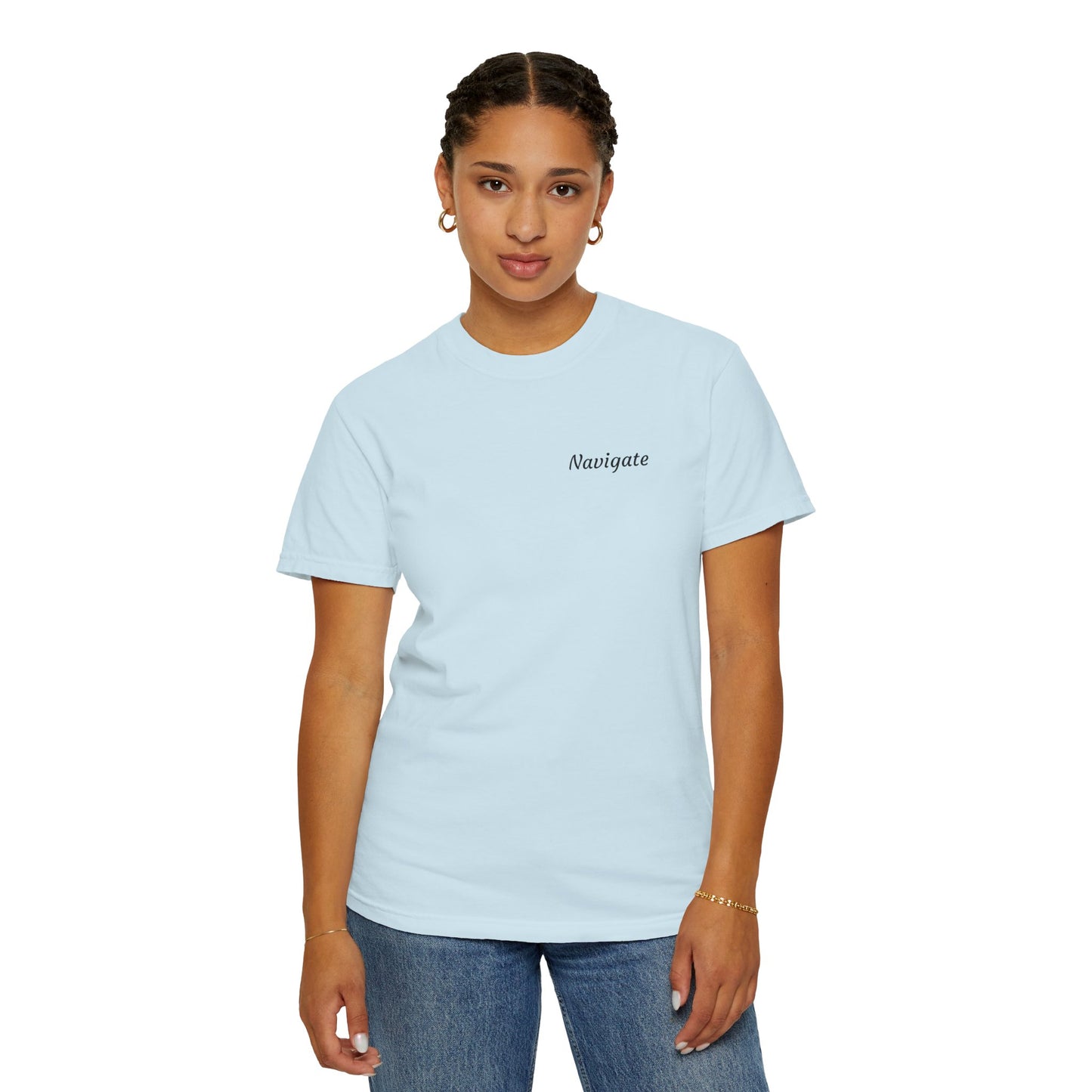 Navigate, Unisex Garment-Dyed T-shirt