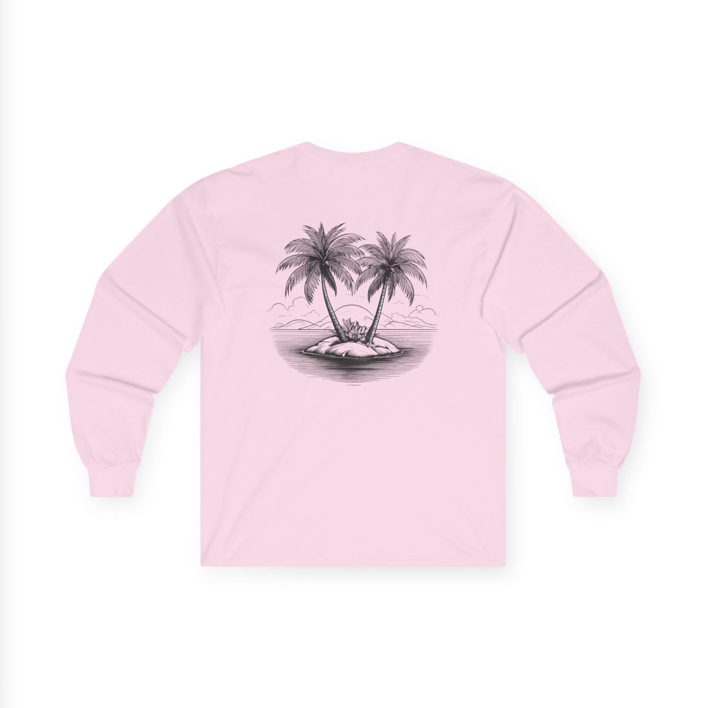 Island Life Unisex Cotton Long Sleeve Tee