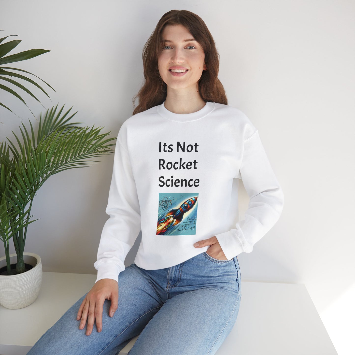 Its Not Rocket Science, Unisex Heavy Blend™ Crewneck Sweatshirt