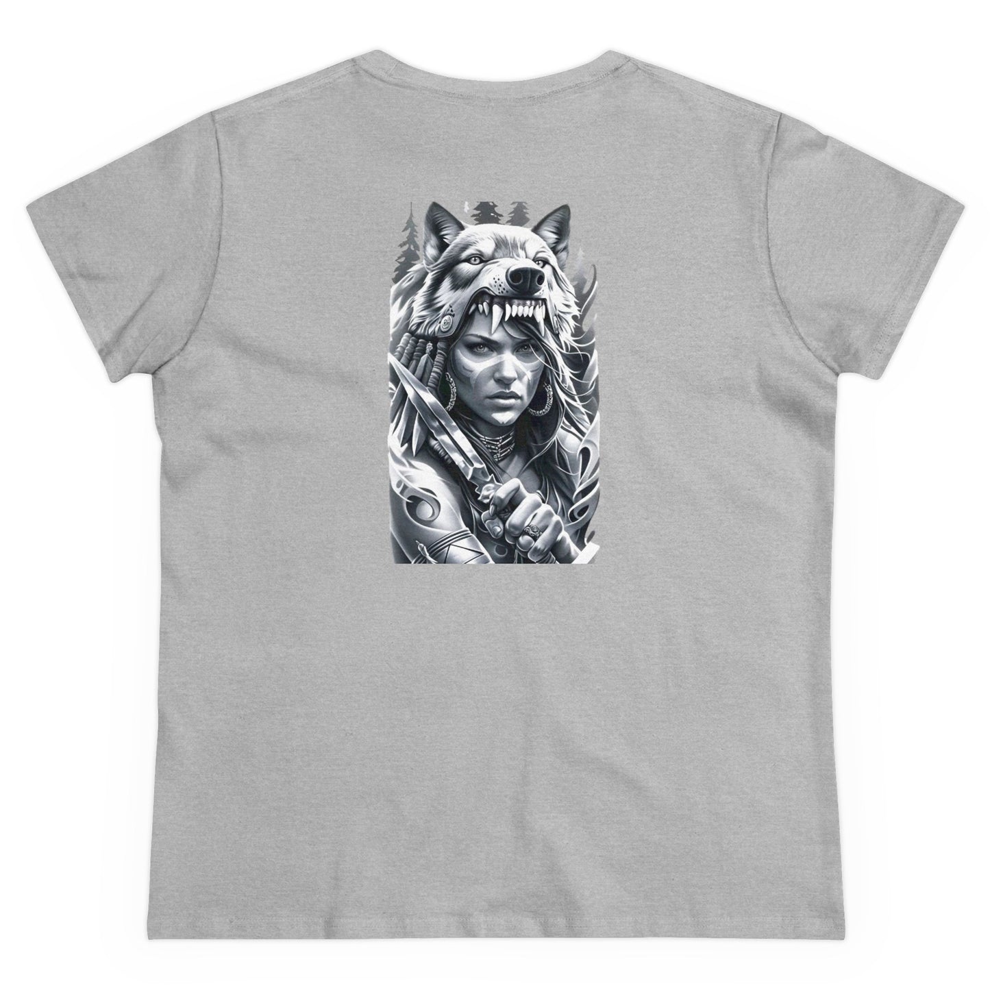 Warrior Princes, Women's Mid-weight Cotton Tee