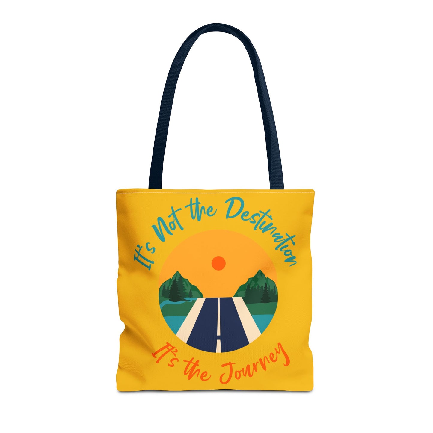 It's the Journey, Tote Bag