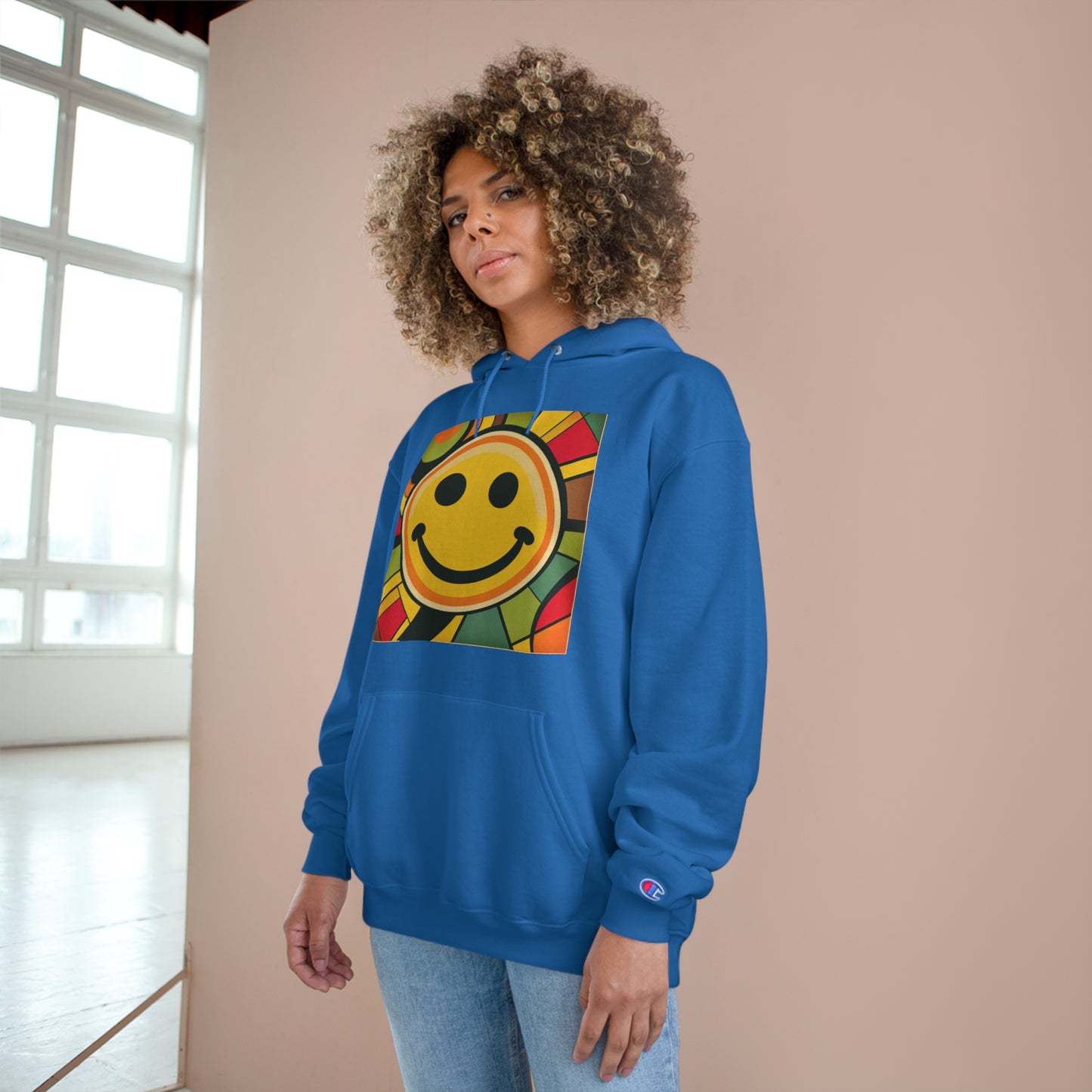 Smiley Face, Champion Hoodie