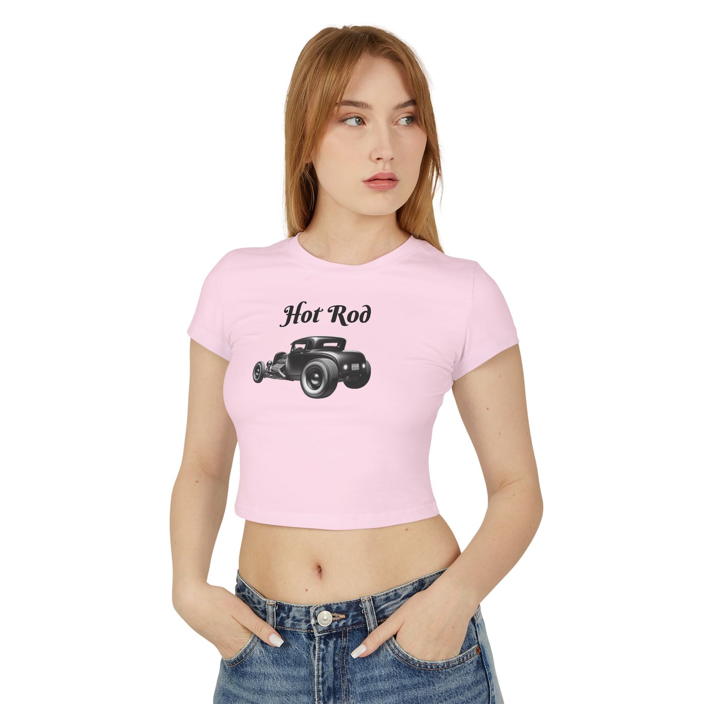 Retro Hot Rod Women's Baby Tee