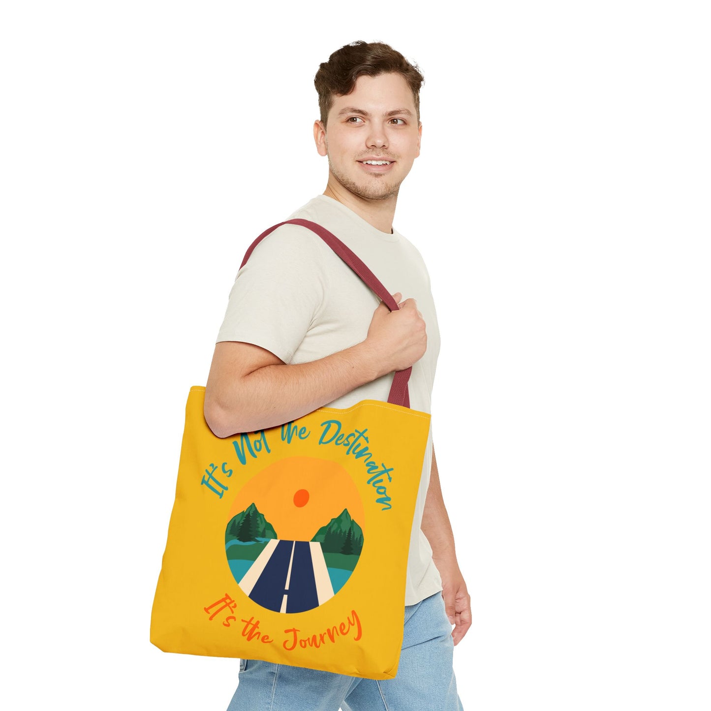 It's the Journey, Tote Bag