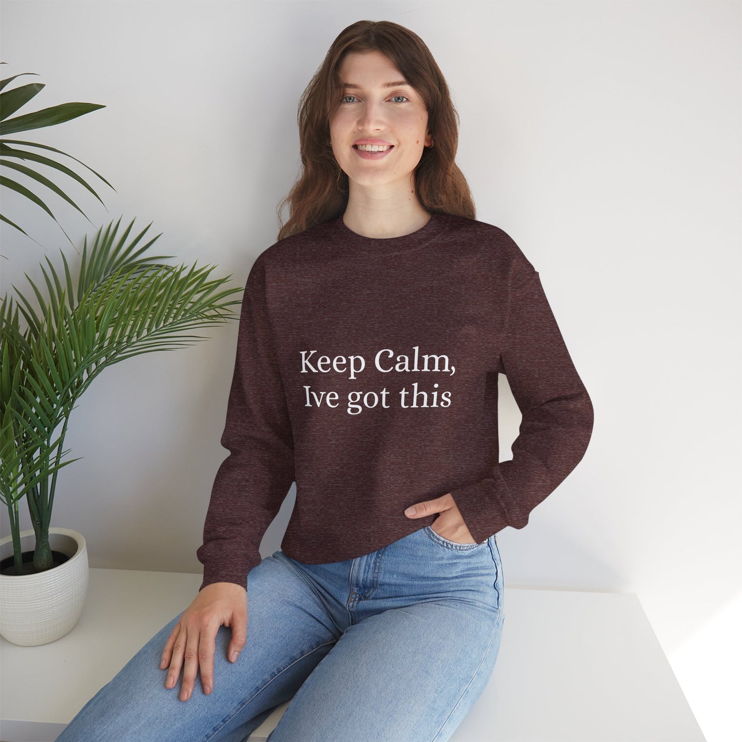 Keep Calm Ive got this, Unisex Heavy Blend™ Crewneck Sweatshirt