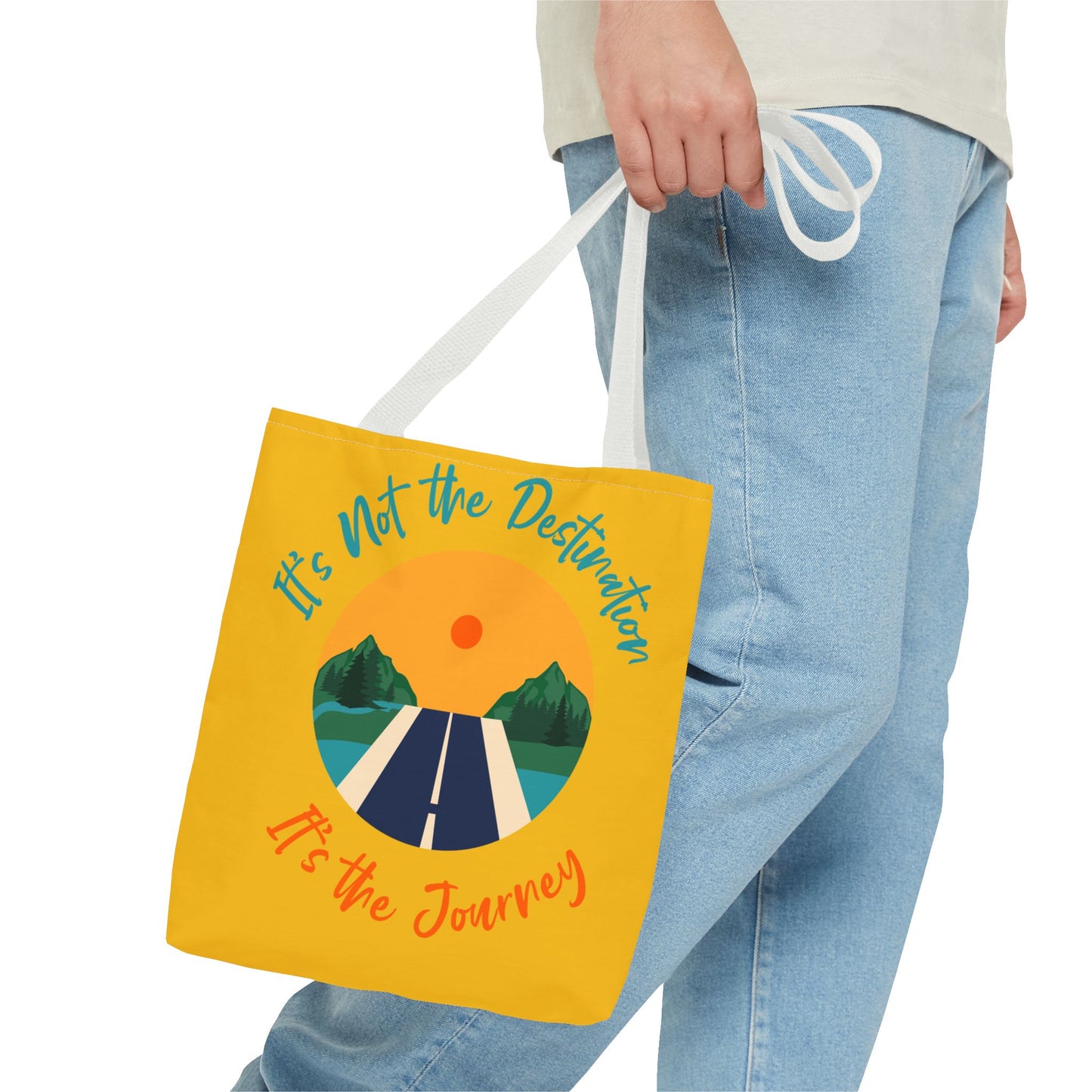 It's the Journey, Tote Bag