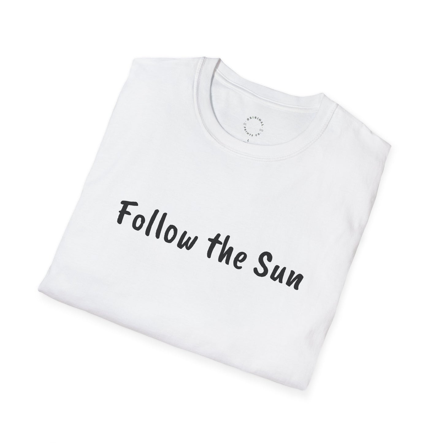 T-Shirt, Unisex Softstyle - Follow the Sun