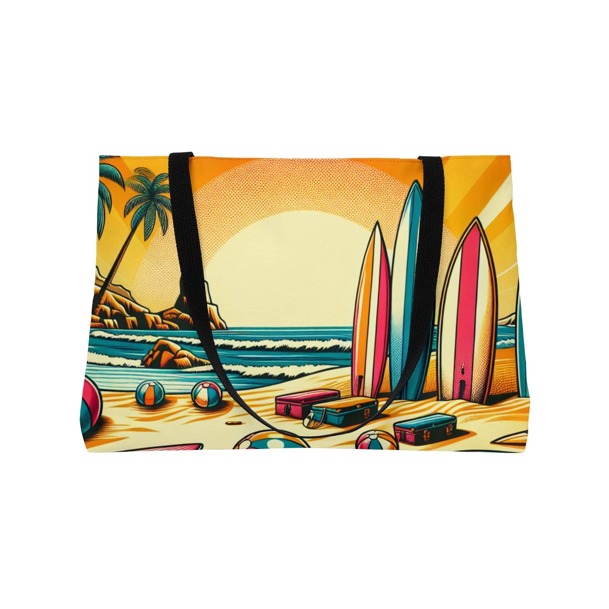  Weekender Tote Bag, Day at the Beach