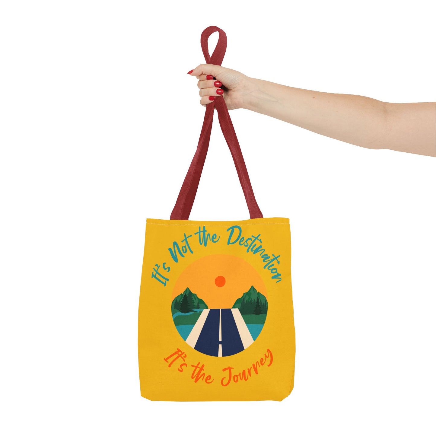 It's the Journey, Tote Bag