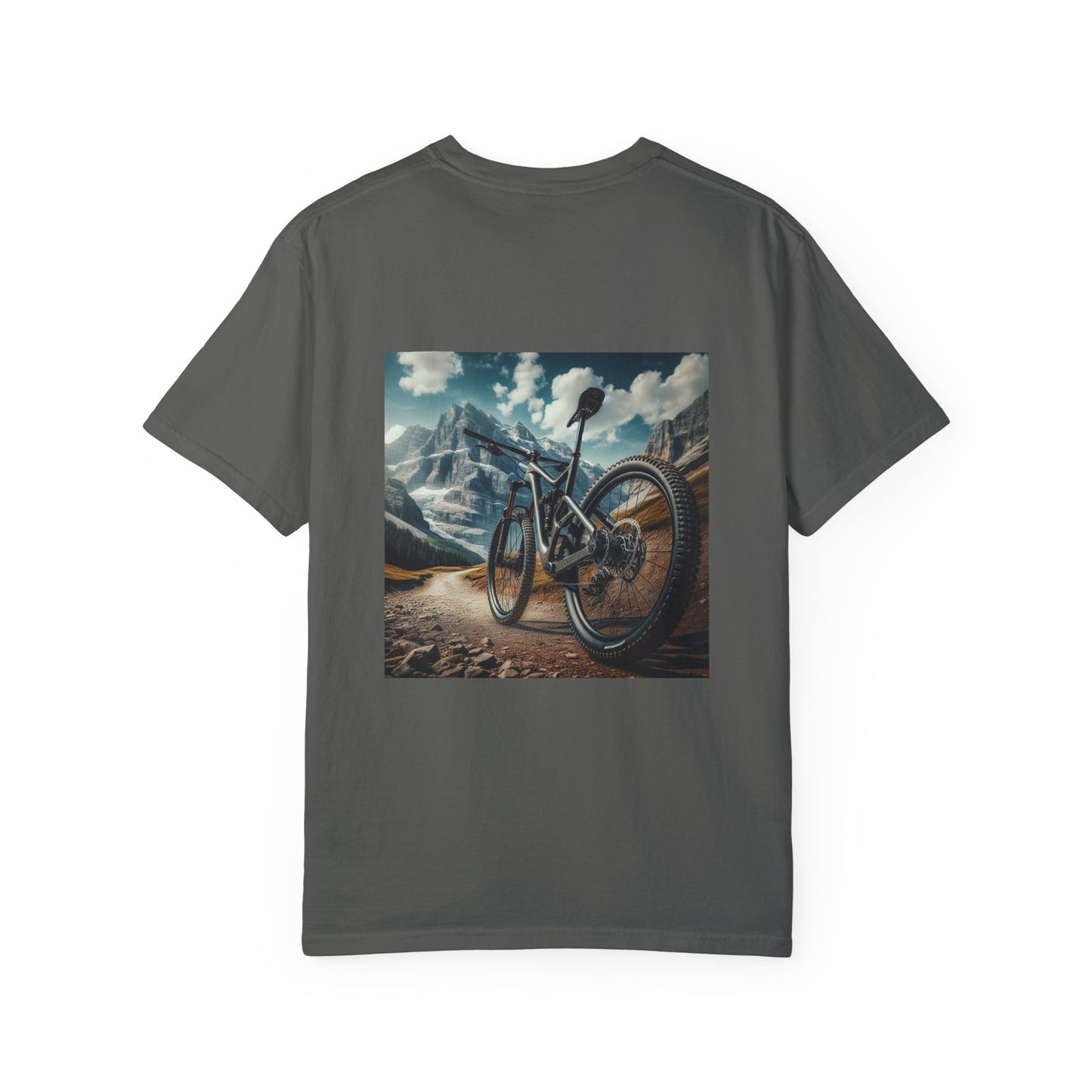 Mtn Biking, Unisex Garment-Dyed T-shirt