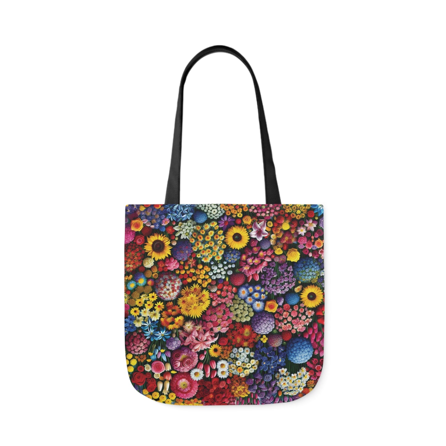 Canvas Tote Bag, Flowers