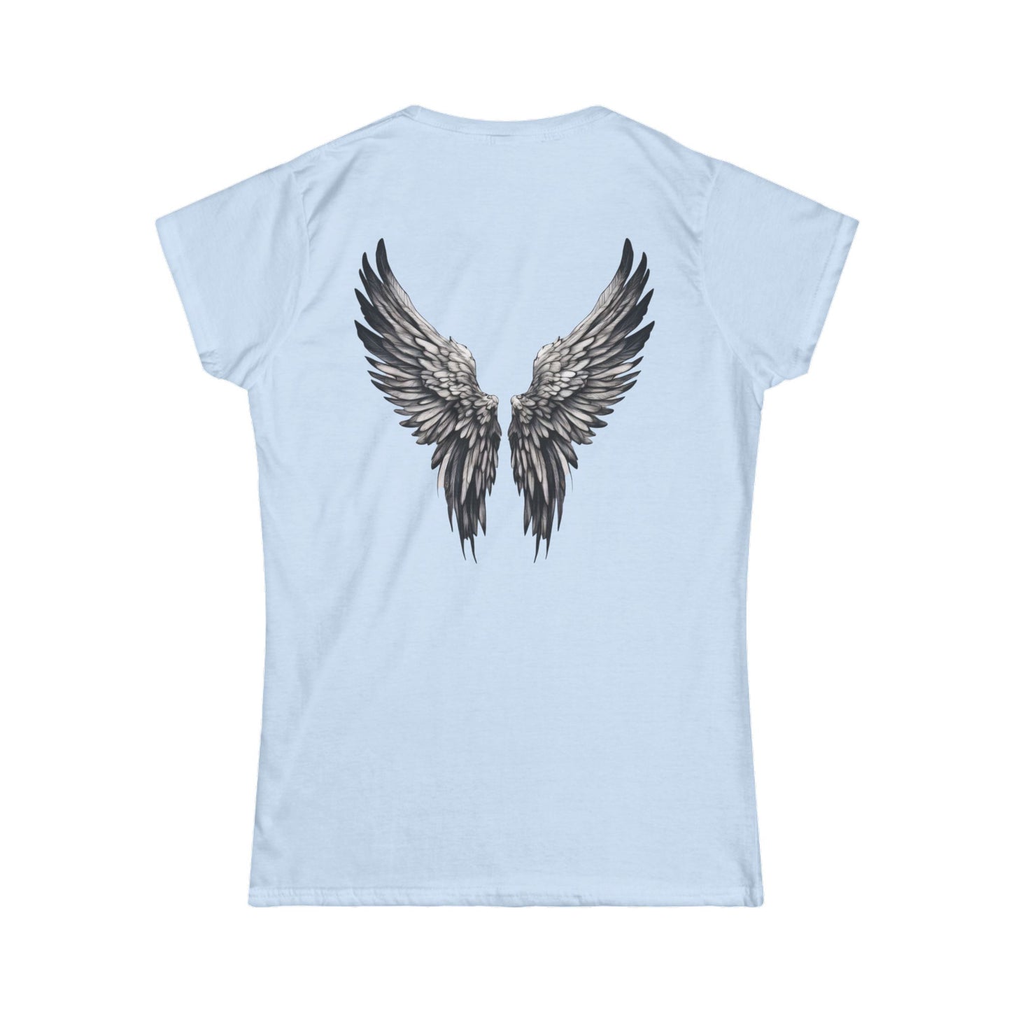 Women's Softstyle Tee, Angel Wings