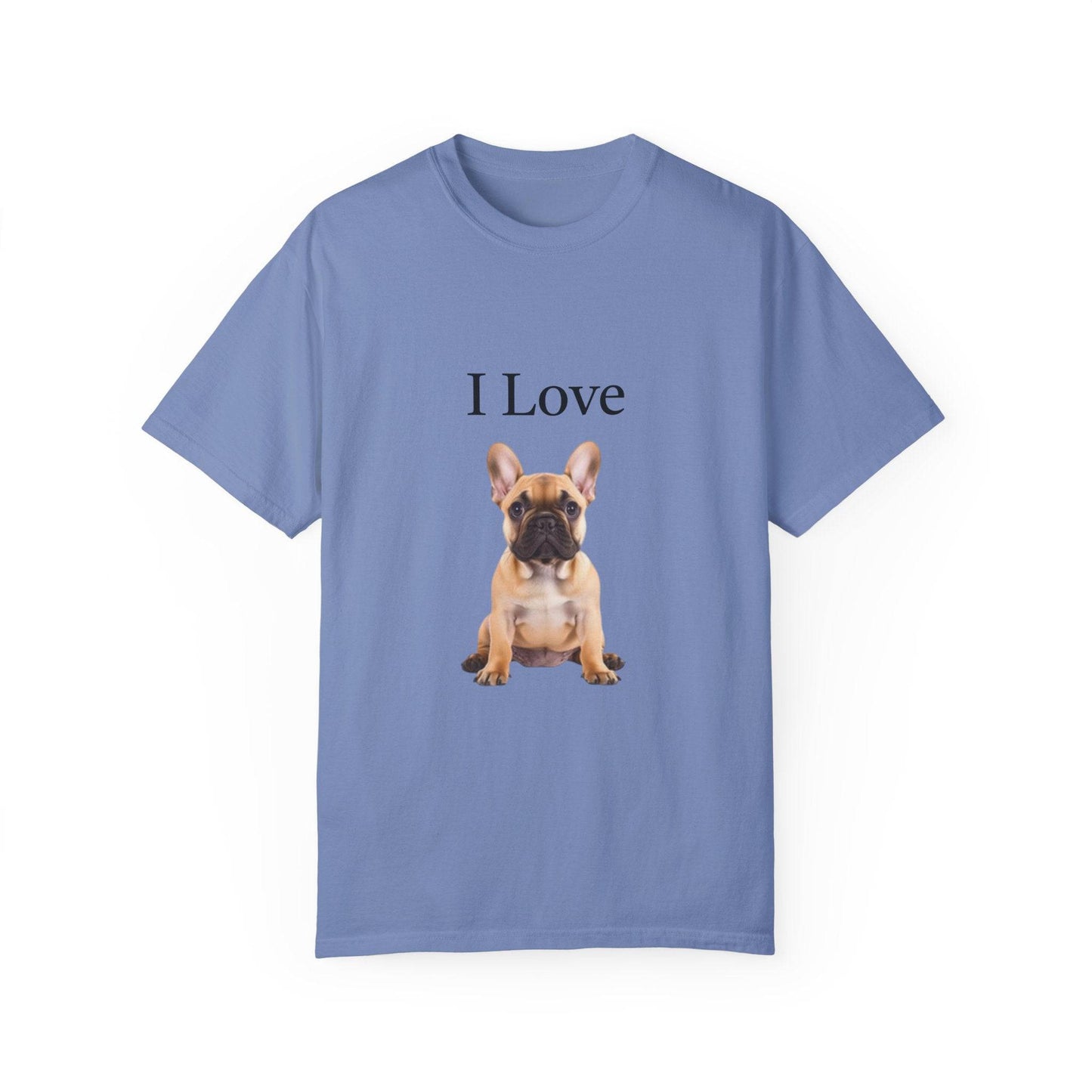 I Love, French BullDogs Unisex T-shirt