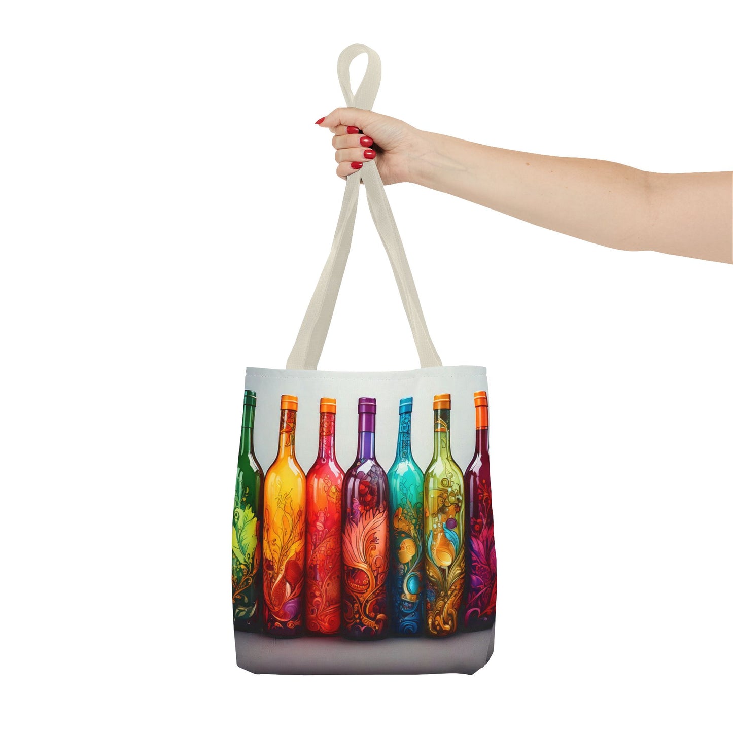 Wine Bottles, Tote Bag