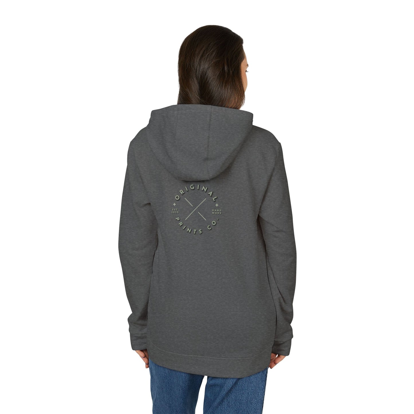 Adidas Unisex Fleece Hoodie, Original Prints Co