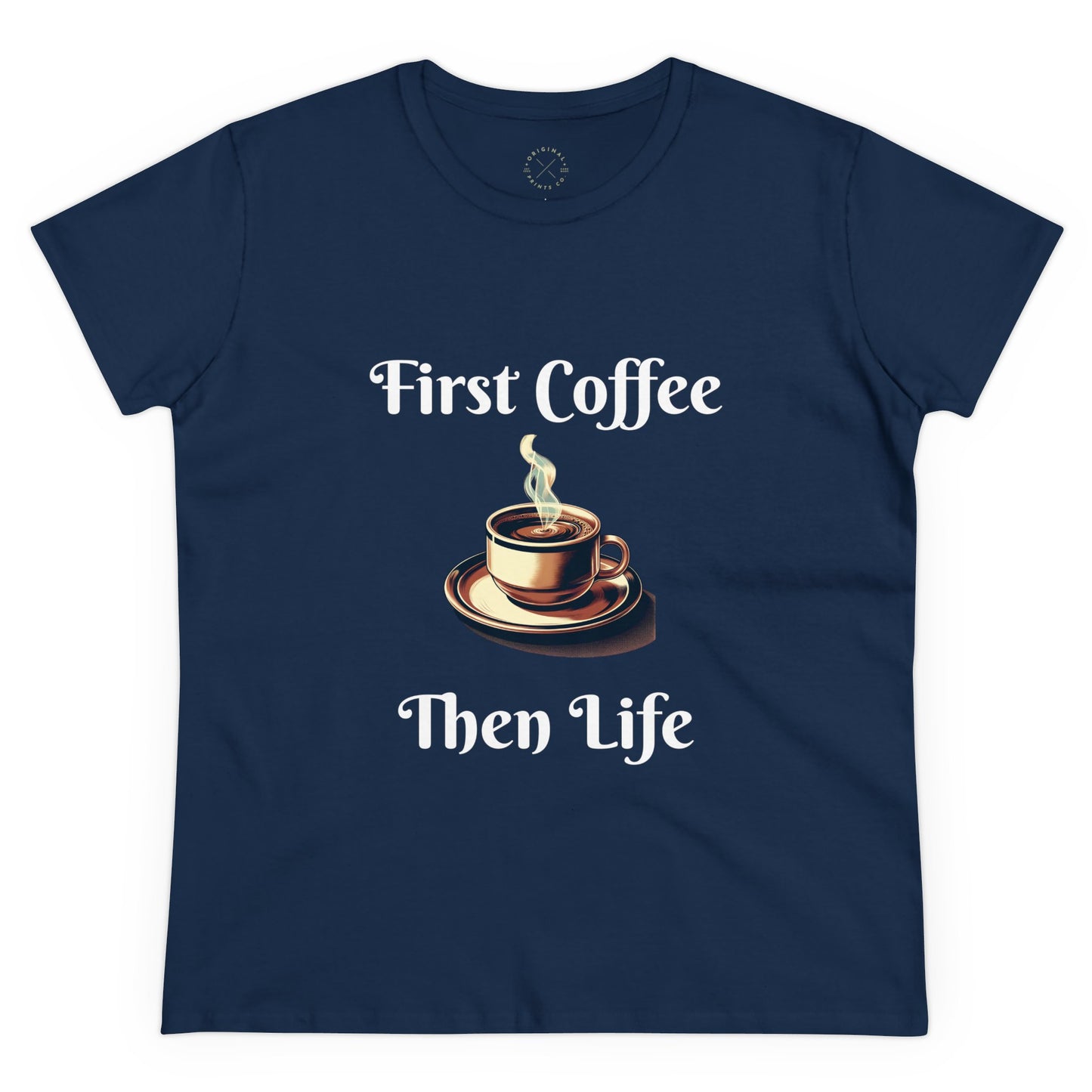 Women's Cotton Tee, Coffee