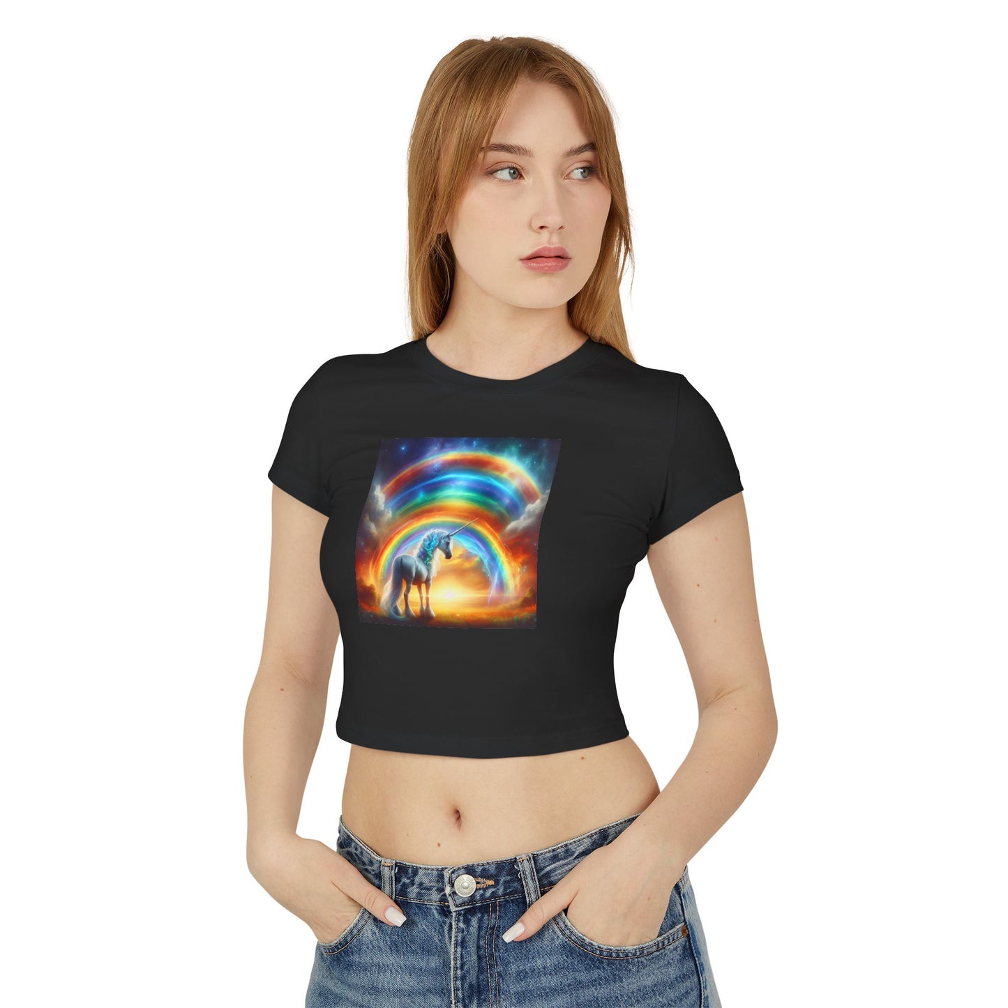 Unicorn, Women's Baby Tee