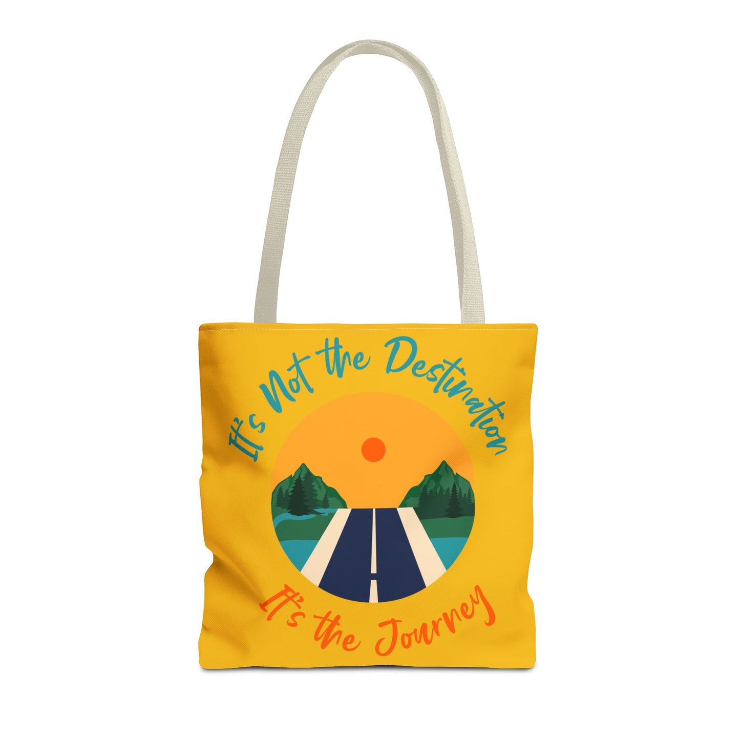 It's the Journey, Tote Bag