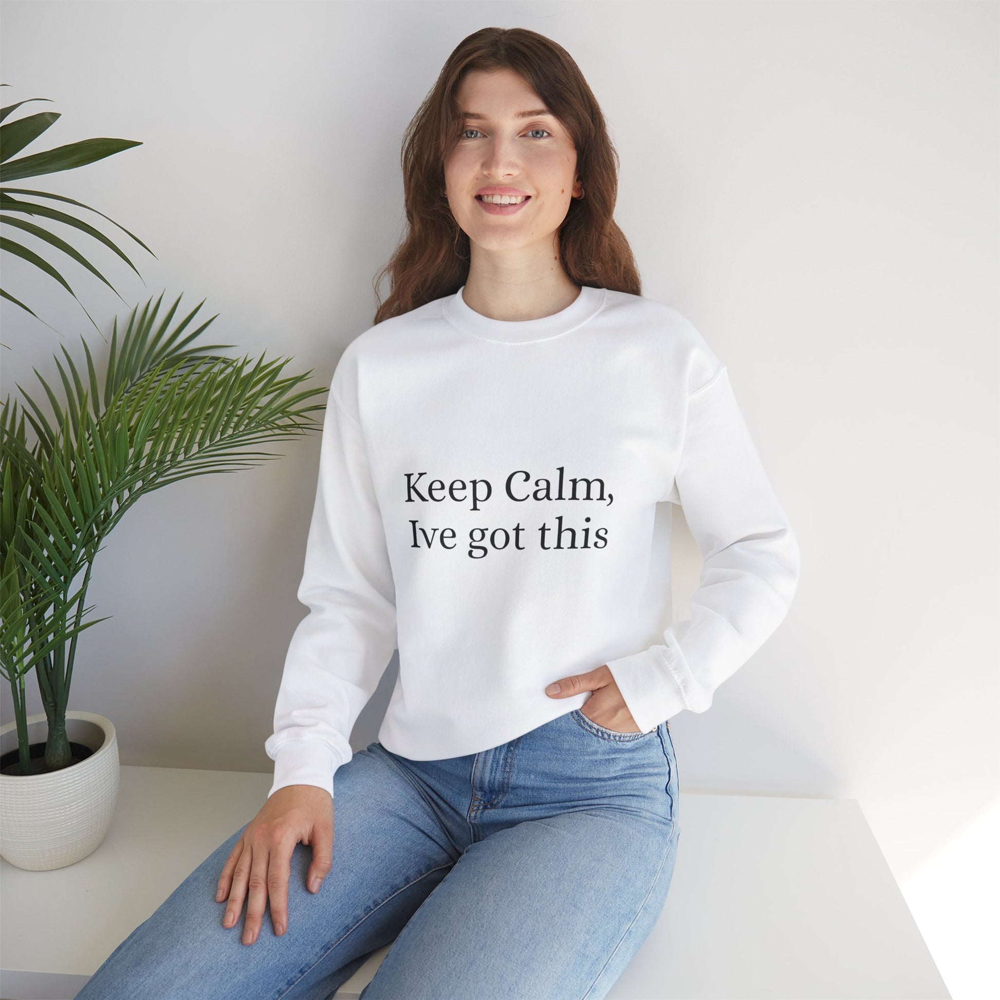 Keep Calm Ive got this, Unisex Heavy Blend™ Crewneck Sweatshirt - Original Prints Co
