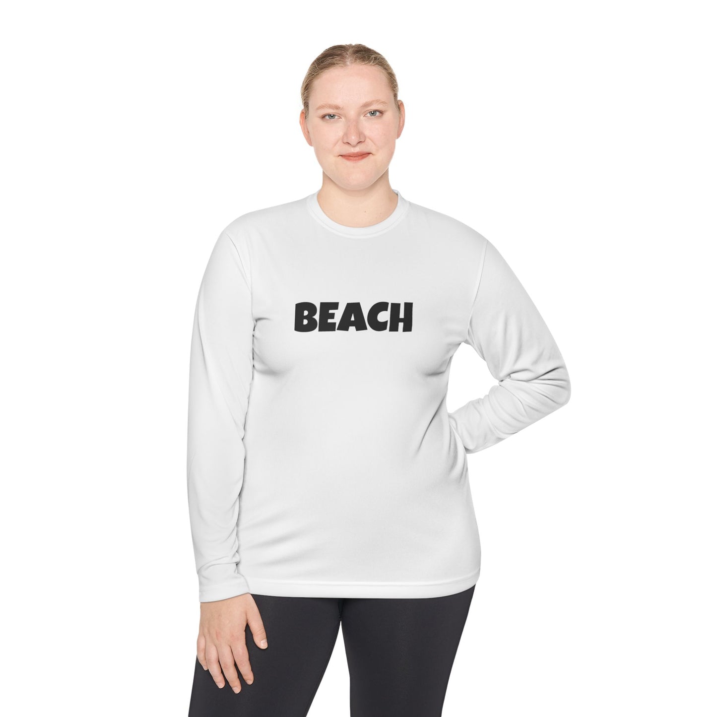 Beach Vibes Long Sleeve Tee - Unisex Lightweight Top for Casual Outings, Beach Days, Summer Celebration, Gift for Beach Lovers, [...]