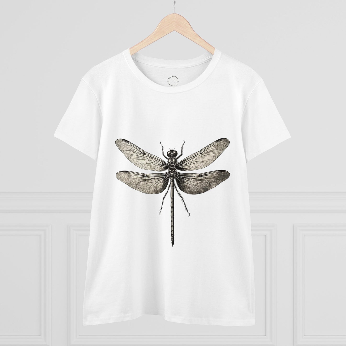 Women's Cotton Tee, Dragon Fly