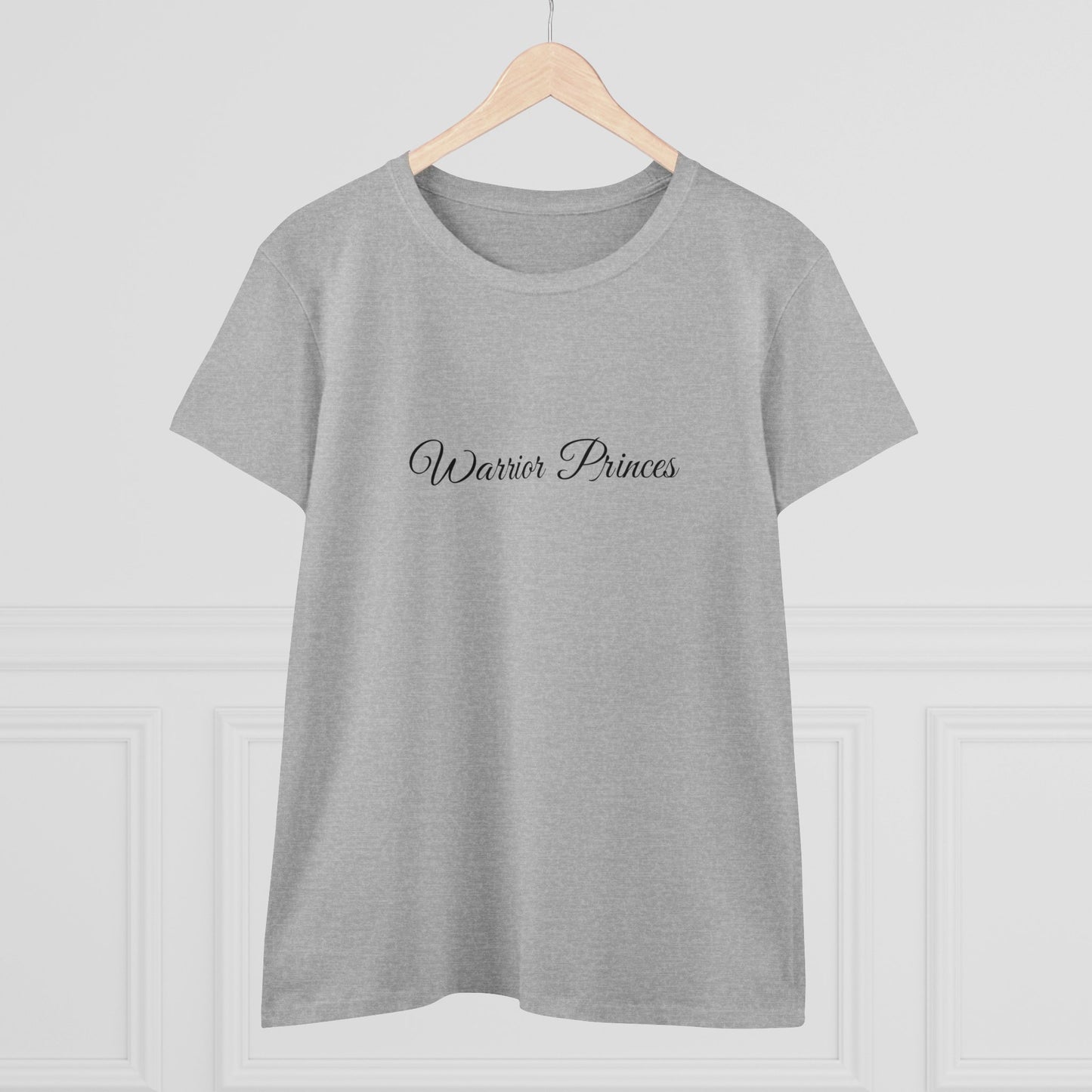 Warrior Princes, Women's Mid-weight Cotton Tee