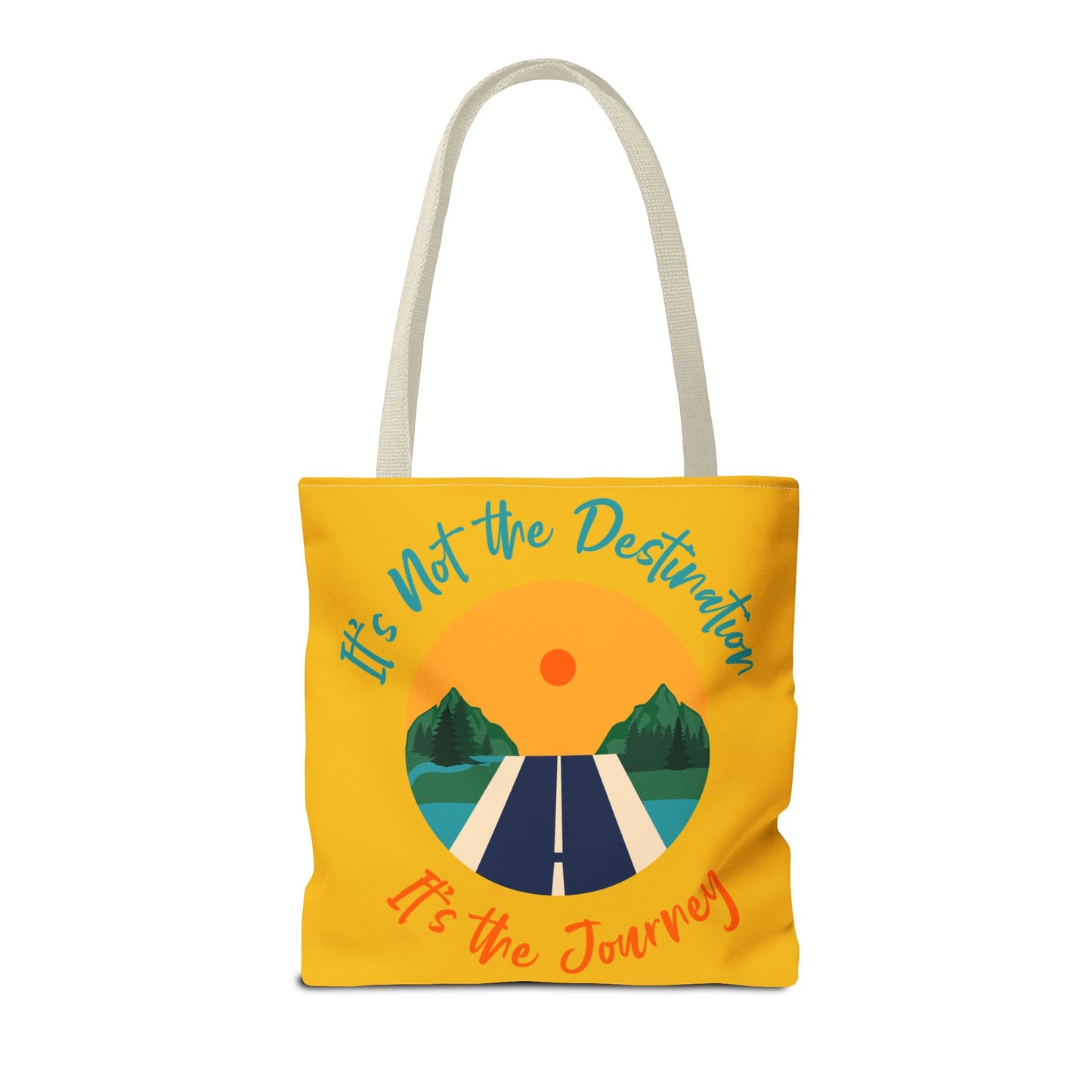 It's the Journey, Tote Bag