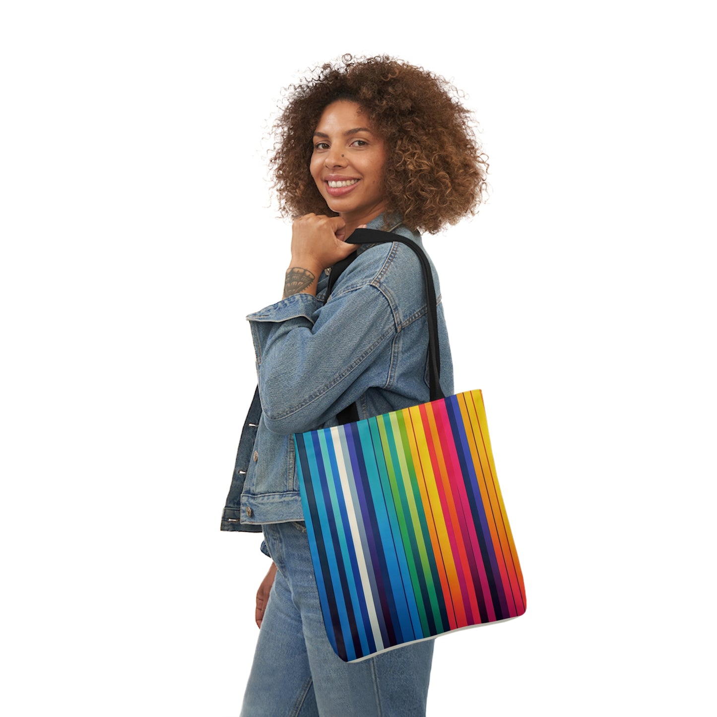 Stripes, Canvas Tote Bag