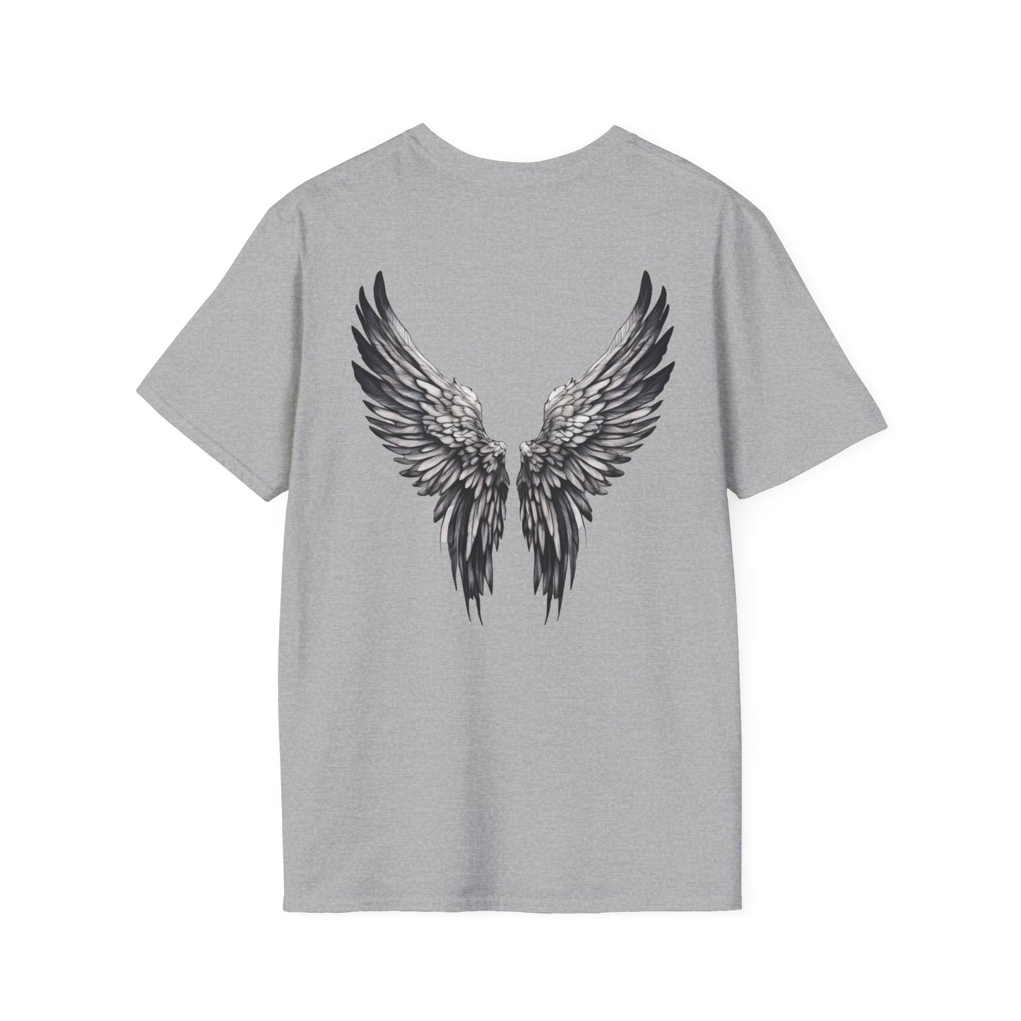 T-Shirt - Unisex Softstyle, Angel with Wings