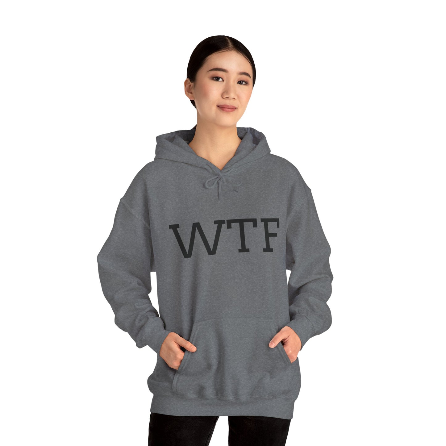 WTF, Unisex Hooded Sweatshirt