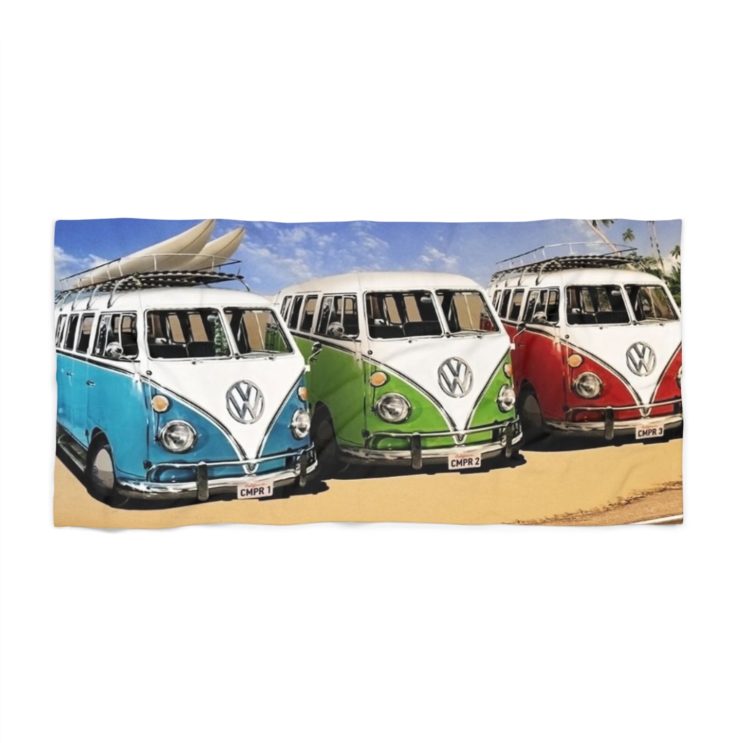 Kombi Vans, Beach Towel