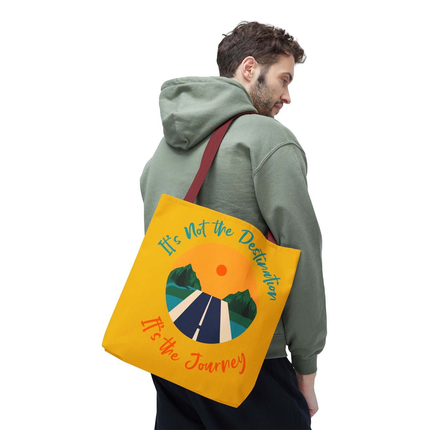 It's the Journey, Tote Bag